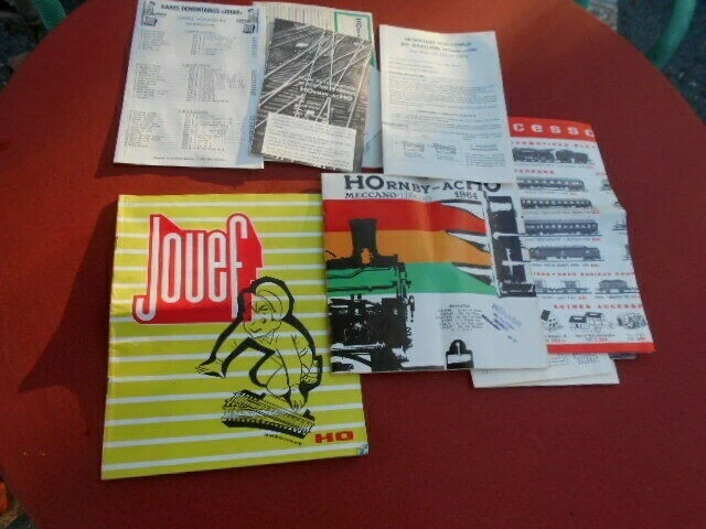 Lot De 9 Catalogues Hornby HO - Complets, Superbe état, Collection