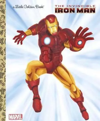 The Invincible Iron Man (Marvel: Iron Man) (Little Golden Book) - GOOD