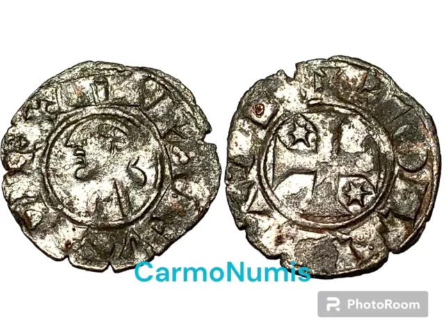 Alfonso I de Aragón, dinero, Toledo, 1104-1134 dC. [MON_1872]