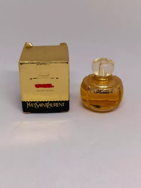 CHAMPAGNE Yves Saint Laurent YSL  (Nombre tachado) EDT 4ml miniatura perfume