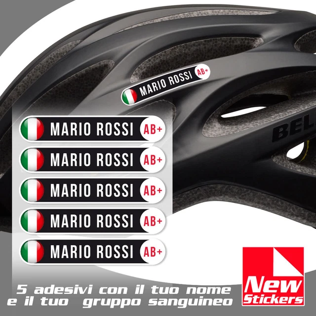 3 Fogli Casco Moto Impermeabili In Vinile Sponsor Monster Adesivi
