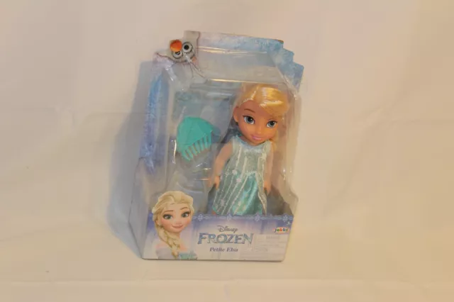 Disney Frozen Petite Elsa 6" doll with Hair Comb and Pair of Shoes Jakks Pacific