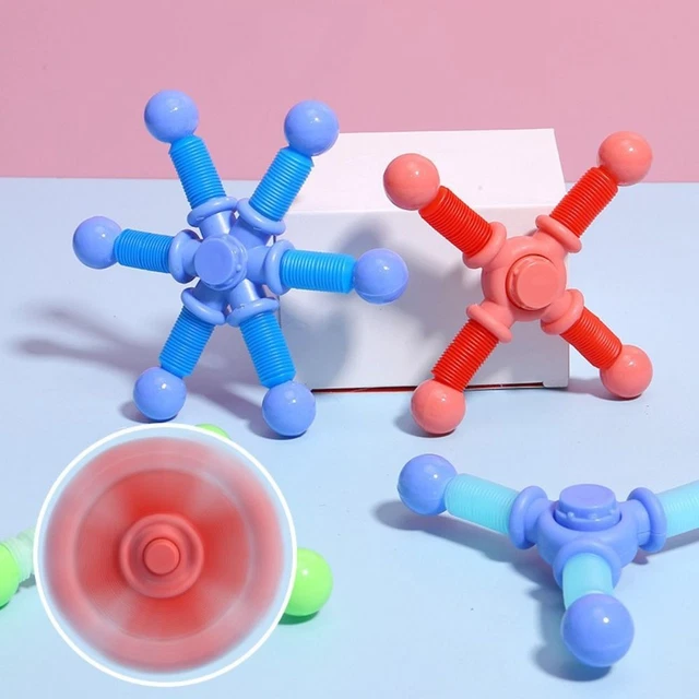PLASTIC TELESCOPIC TUBE Gyroscope Deformable Rotary Gyroscope Kids £3. ...