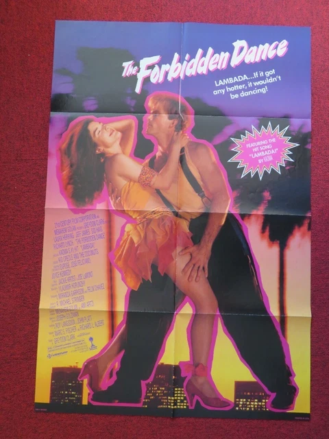 THE FORBIDDEN DANCE Folded Us One Sheet Poster Laura Harring Jeff James ...