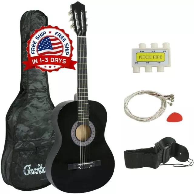 Kit de guitarra acústica para adultos niños amplificador caja cosas para guitarras