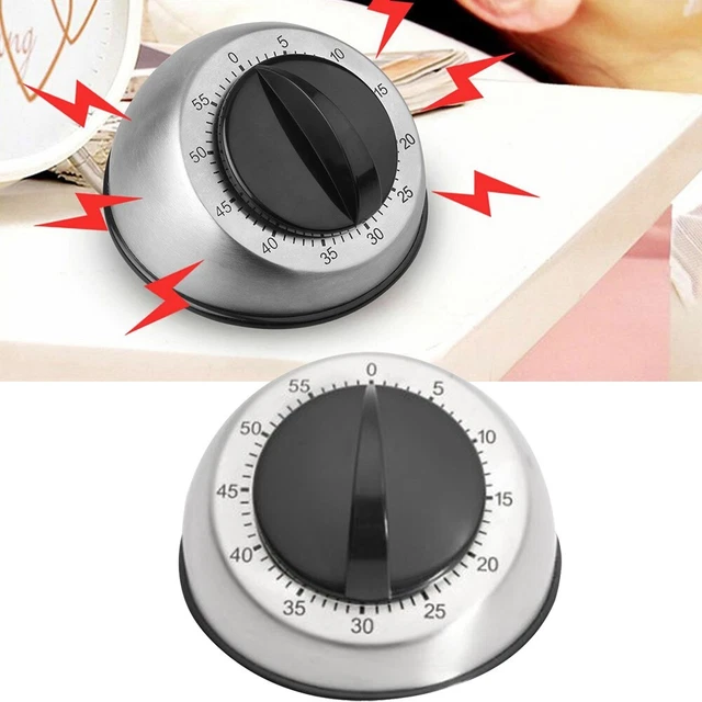 Nuevo Temporizador Cocina Temporizador 60-MINUTOS 97x97x50mm Alarma Sonido Cocina Cocina