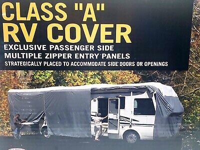 ADCO Class "A" RV COVER Dupont Tyvek Top Panel, Side Covers Fits 33’7” - 37’