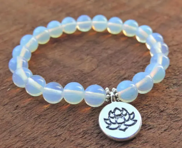 8mm Crystal Bracelets Spirituality Lucky cuff Buddhism Chakas Meditation Wrist