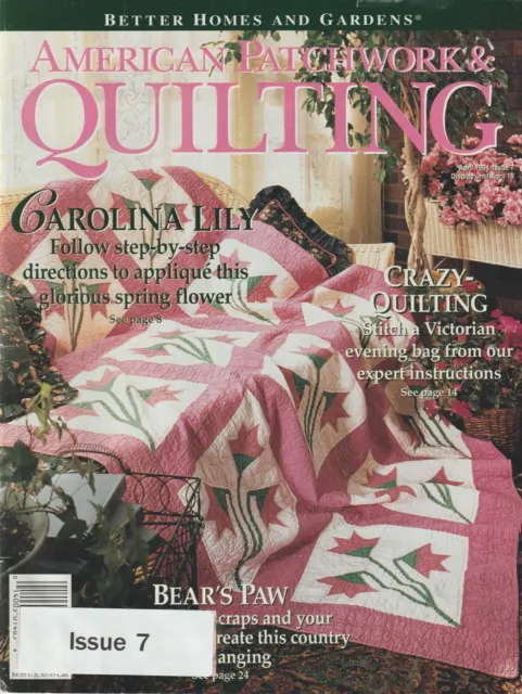 American Patchwork & Quilting Issue 7 Volume 2 No.2 April 1994