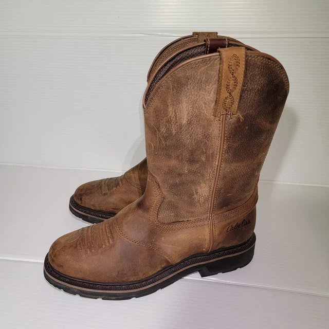 Cabelas pinedale sales square toe boots