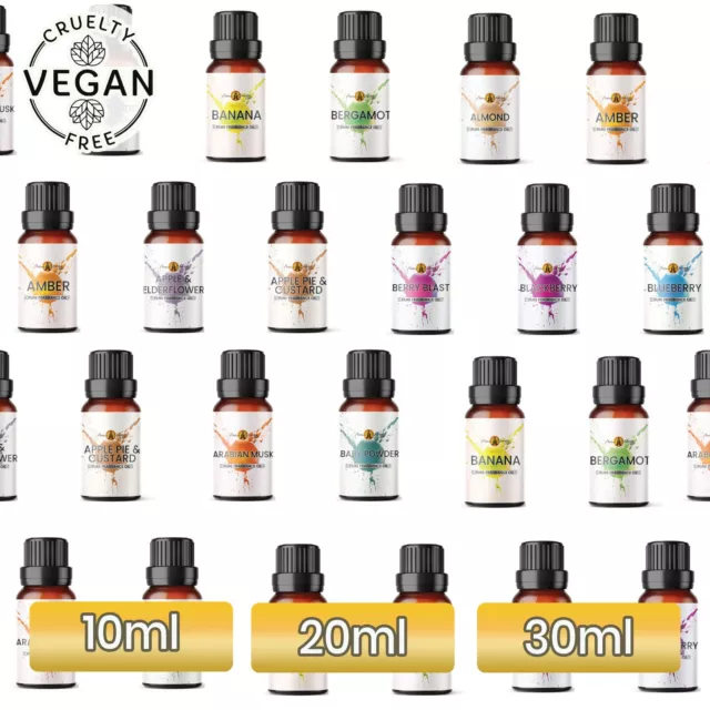 Fragrance Oil 10ml 20ml 30ml | For Wax Melts Soap Candle Making Diffuser Burner