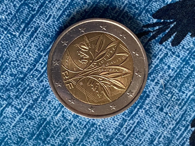 2 Euros Liberte Egalite Fraternite 2022