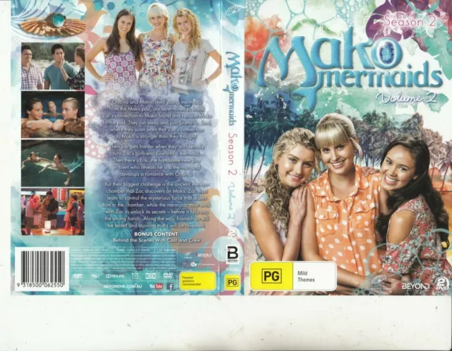 Mako Simply Mermaid Season 1 2 3+ H20 Plötzlich 20 DVD Box
