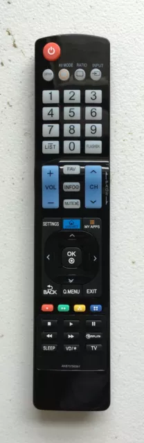 New LG Replacement TV Remote Control AKB73756567 for LG LED HDTV Smart TV