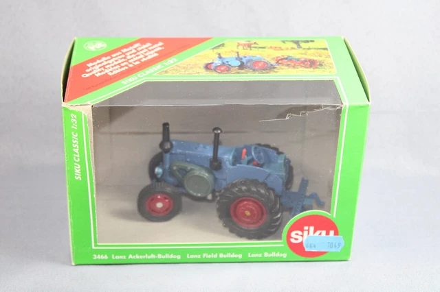 SIKU 3466 LANZ Bulldog Aria Da Campo Trattore Serie Classica Farmer Scala 1/32 IMBALLO ORIGINALE - Foto 13