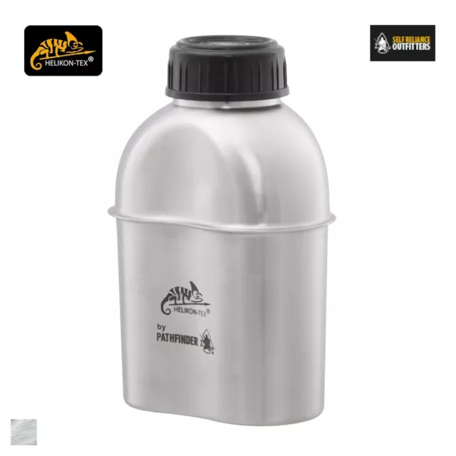 Helikon-Tex Stahlflasche Pathfinder Feldflasche Edelstahl 1,15L Militär Outdoor