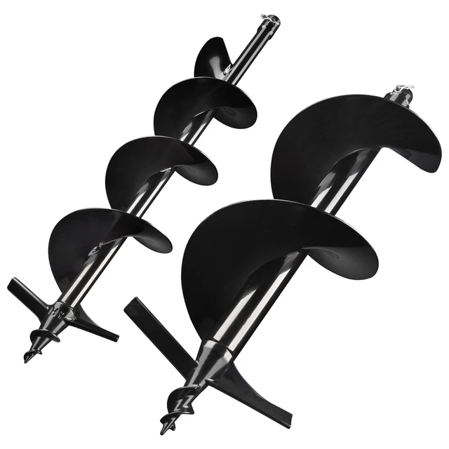 Yescom 6" 10" Earth Auger Bit Kit Fence Post Hole Digger Drill Bit for