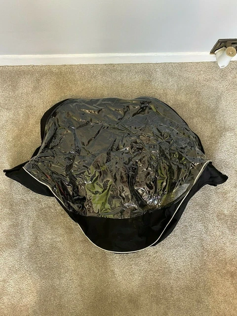 Silver Cross Wave Carrycot Raincover Genuine Great Condition' 3