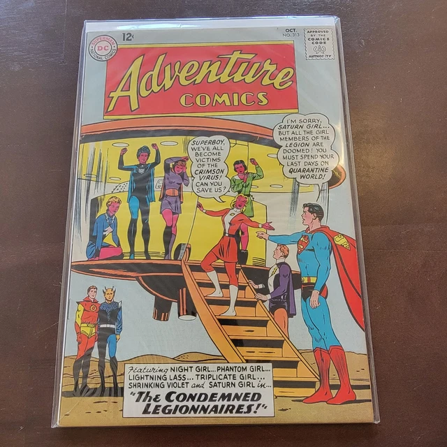 Adventure Comics #313 1963 Legion of Super-Heroes Cover by Curt Swan DC Comics
