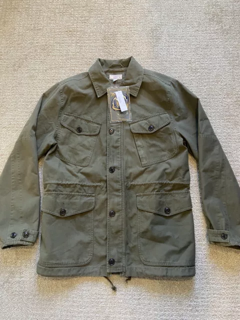 Men’s Wallace Barnes European Combat Jacket Size Medium J. Crew Utility NWT!