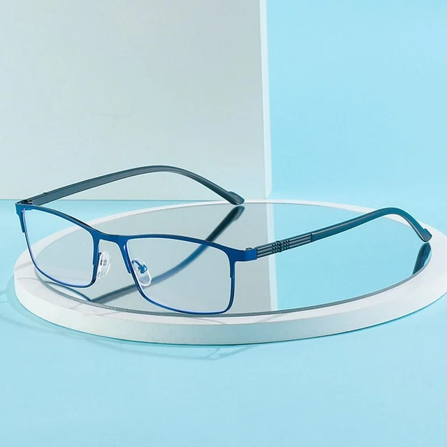 Picture Idea: Ultra Light Square Myopia Glasses Vision Care Eyeglasses Blue Light