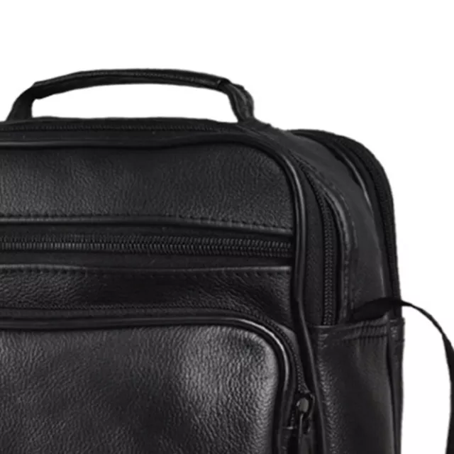 Men Bag Travel Business Briefcase Single-shoulder Messenger Real Leather-