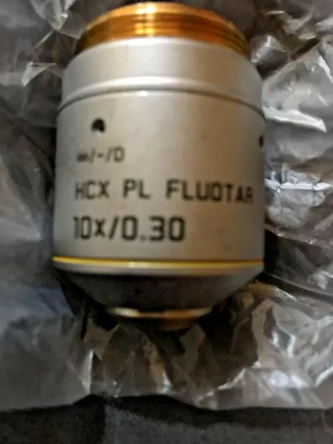 Leica HCX PL Fluotar Objektiv 10x/0,30 Mikroskop 506505