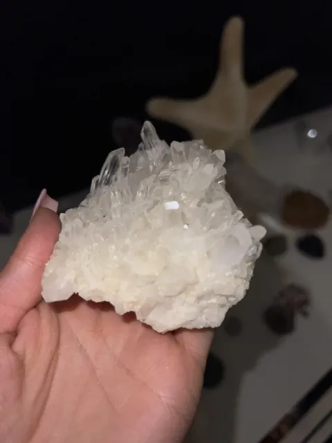 bergkristall druse