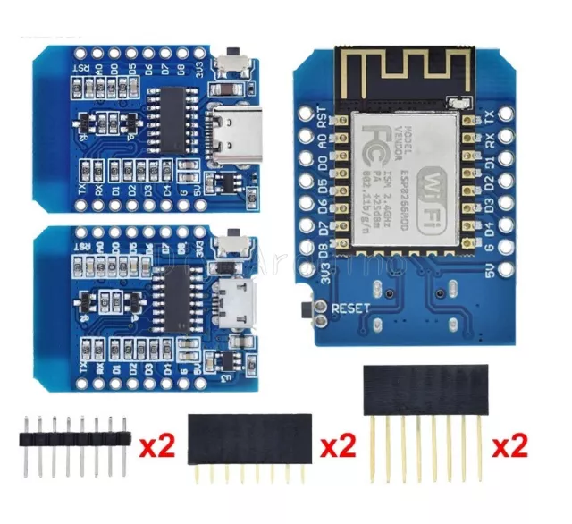 ESP8266 ESP12 ESP-12 WeMos D1 Mini WIFI Development Board NodeMCU Lua Module