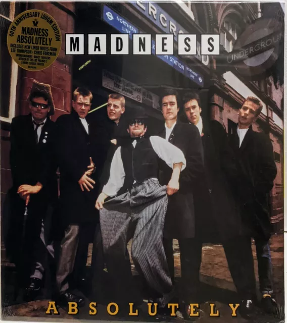 MADNESS - ABSOLUT - 180g VINYL LP - 40. JAHRSTAG - BRANDNEU & VERSIEGELT.