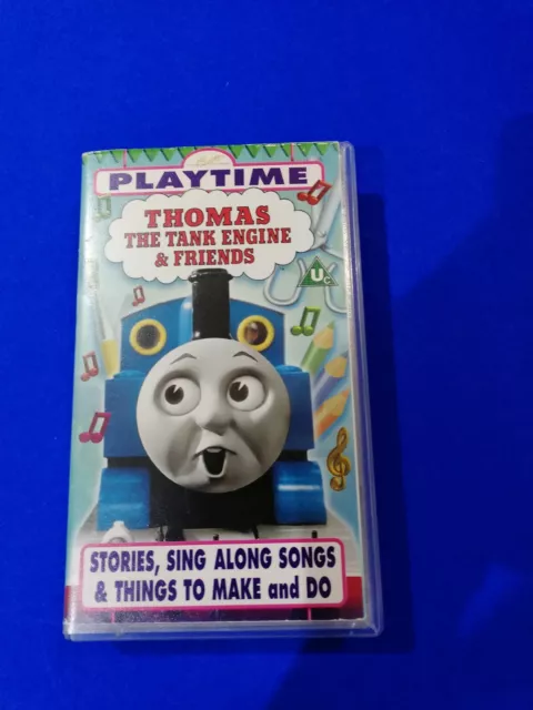 RARE PLAYTIME VHS Cassette Thomas The Tank Engine And Friends Stories ...