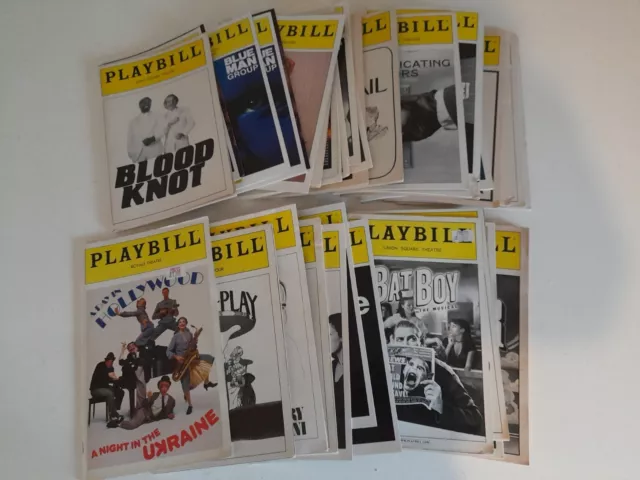 Playbill Broadway Theatre musical film Show Choose your USA Programmes books #C