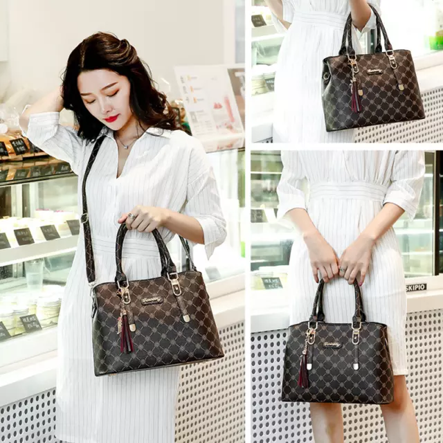 Sac à Main Bandoulière pour Femmes élégant Tendance Mode Fourre-Tout Pratique FR 2