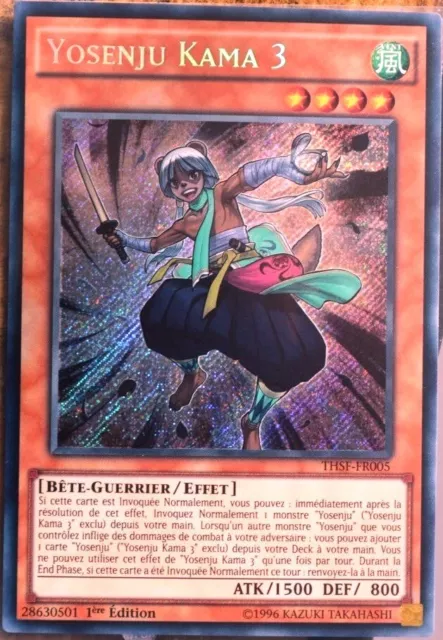 carte YU-GI-OH THSF-FR005 Yosenju Kama 3 NEUF FR