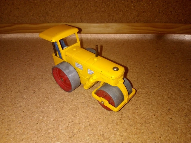 Rouleau Compresseur Richier - Réédition Dinky Toys Atlas, Modèle DT40, Voiture Miniature Collector