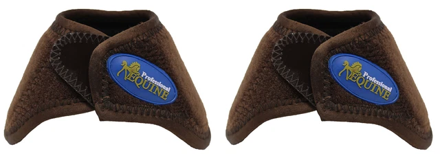 Horse  Medium Professional Equine Sports Medicine Splint Bell Boots 4143E