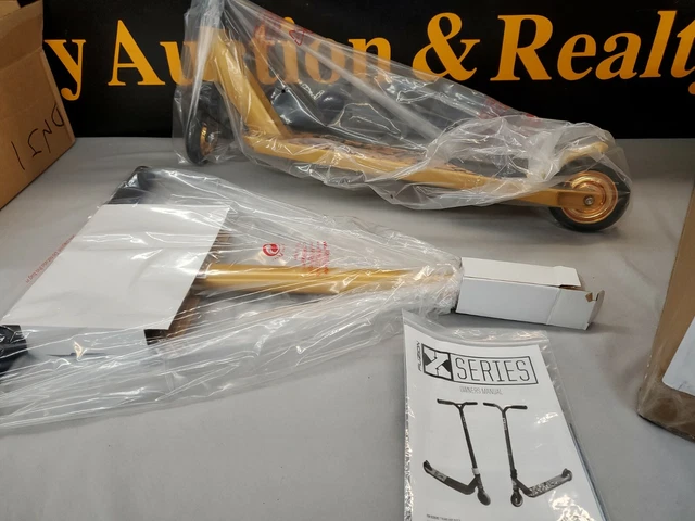 Fuzion X-3 Pro Scooter 2018 Gold FREE SHIPPING