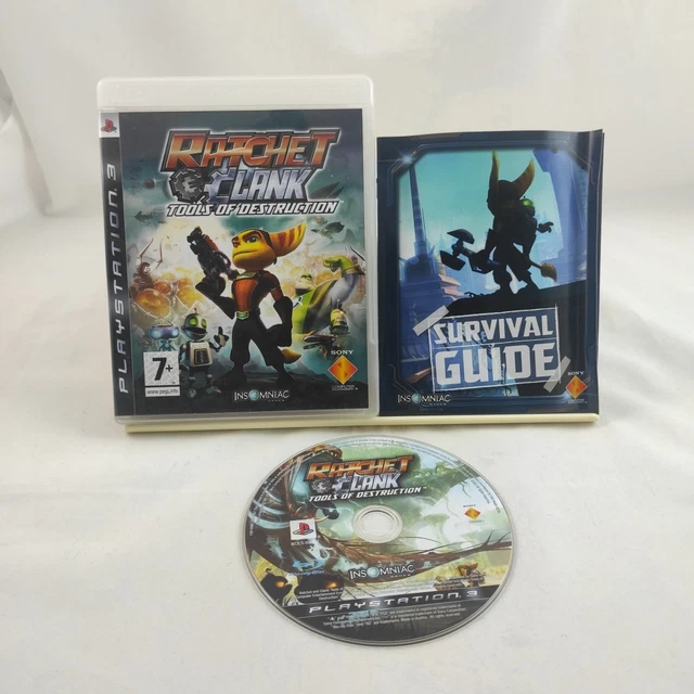 RATCHET & CLANK TOOLS OF DESTRUCTION PlayStation 3 game PS3 with manual £9.99 PicClick UK