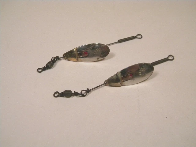 Leurre De Pêche Ancien Pflueger June Bug Spinner N°694 Taille 6 – Vintage