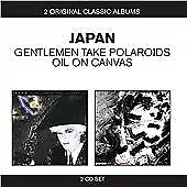 Japan - Gentleman Take Polaroids / Oil On Canvas (2xCD) . FREE UK P+P ..........