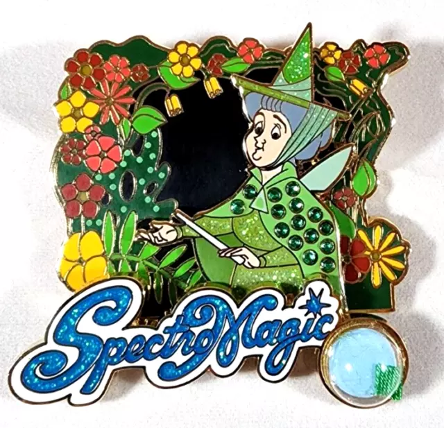 100537 Piece of Disney History 2014 Spectro Magic Fauna LE Green Fairy Pin NOC