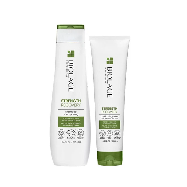 BIOLAGE Kit Strength Recovery shampoo 250ml + Klimaanlage Creme 200ml