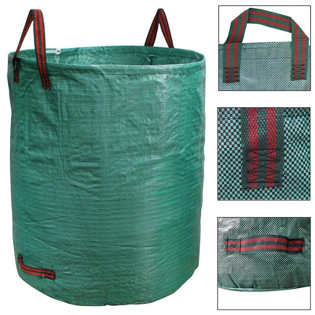 Gartensack Gartenabfallsack Gartentasche Laubsack Garten Laub Abfall Sack 4x300L
