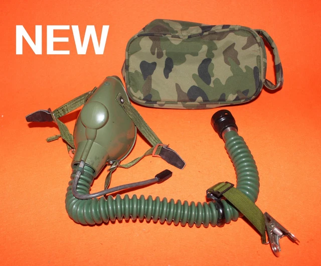 ORIGINAL AIR FORCE MiG21 Pilot Flight Oxygen Mask 1 XXXL 59.90
