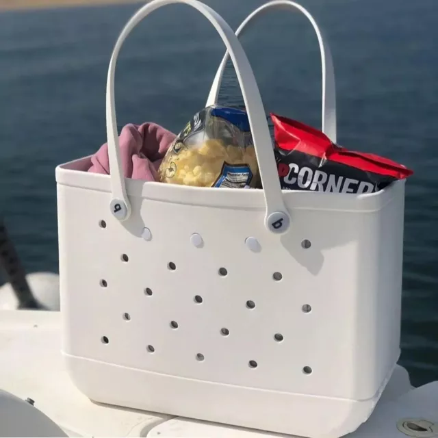 EVA Rubber Beach Bag Waterproof Summer Tote Travel Bag Bogg Style Model Handbag 2