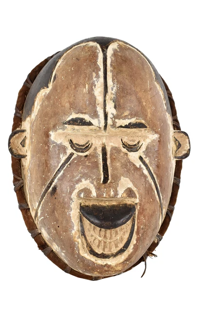 Igbo Carved Wood Mask Nigeria