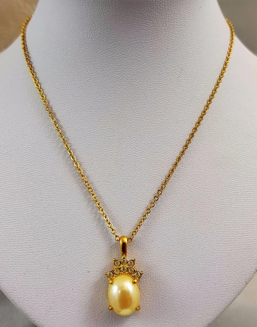 Collier Trois Rangs De Perles Tressées Anthracite Et Corail Doré – Bijou Vintage Modèle 3232