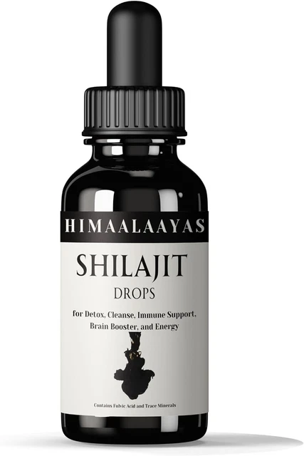 Integratore Acido Fulvico Shilajit Himalayano Puro Al 100%, Resina Morbida Biologica, Ricco Di Acido Fulvico E 84 Minerali - Integratore Naturale Potente Integratore Shilajit Himalayano Energia Minerali - Foto 9