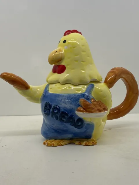 Wcl Chicken Rooster Serving Bread Pitcher Creamer Ceramic