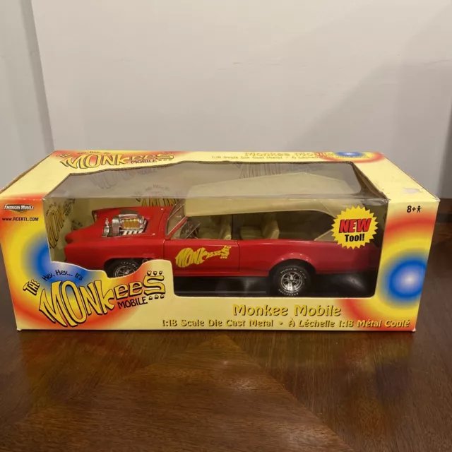 ERTL American Muscle 1:18 Monkees Mobile GTO RCERTL Die Cast Metal